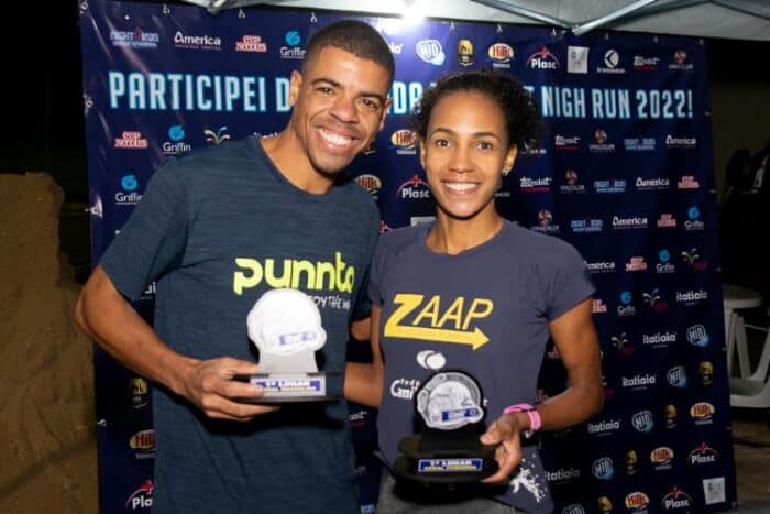 Aline Barbosa e Jocemar Corrêa vencem a Tecnobit Night Run; Meia Maratona é próxima prova 1 tecnobitrun22 campeoes fotohugokeyler rumocerto