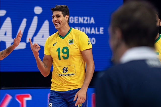 Felipe Roque, de JF, volta à seleção para o Mundial de Vôlei 1 Felipe Roque na seleção brasileira de vôlei