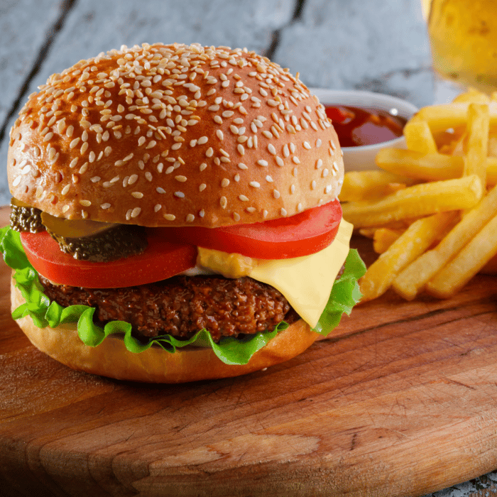 Hamburguer de solteiro