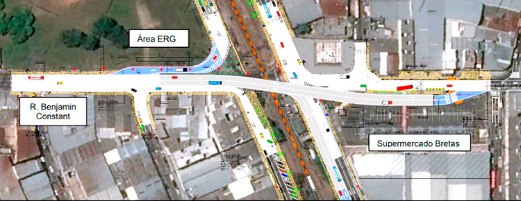 Viaduto da Benjamin Constant: licitação da obra é adiada e deve ocorrer em outubro 1 Viaduto Benjamin Constant Divulgacao