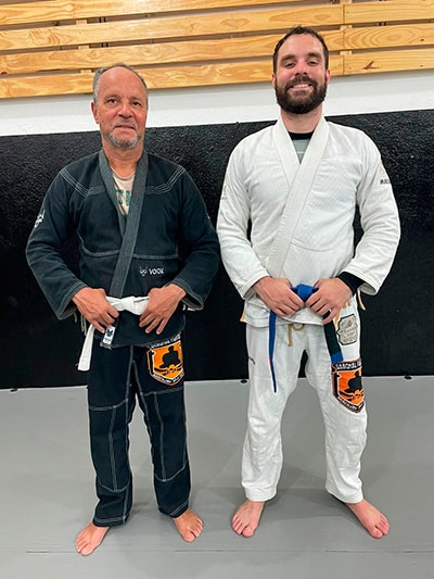 Educação e artes marciais: pais e filhos dividem tatame e melhoram relação 2 Wilson e Carlos arquivo pessoal 2