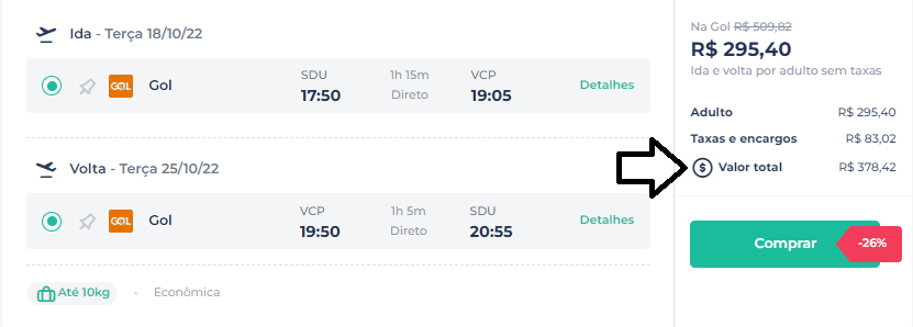 Passagens de ida e volta para São Paulo por apenas R$ 378; veja ofertas 1 sp0508