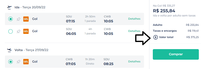 Passagens de ida e volta para Curitiba por apenas R$ 375; veja ofertas 1