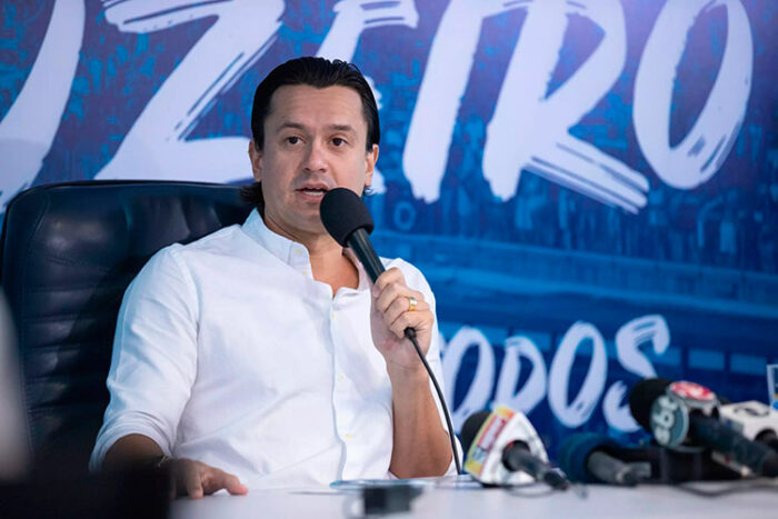 Com presidente do Cruzeiro e 26 palestrantes, UFJF promove o 2º Simpósio Internacional de Futebol 1 Simposio Sergio Santos Rodrigues foto Igor Sales Cruzeiro