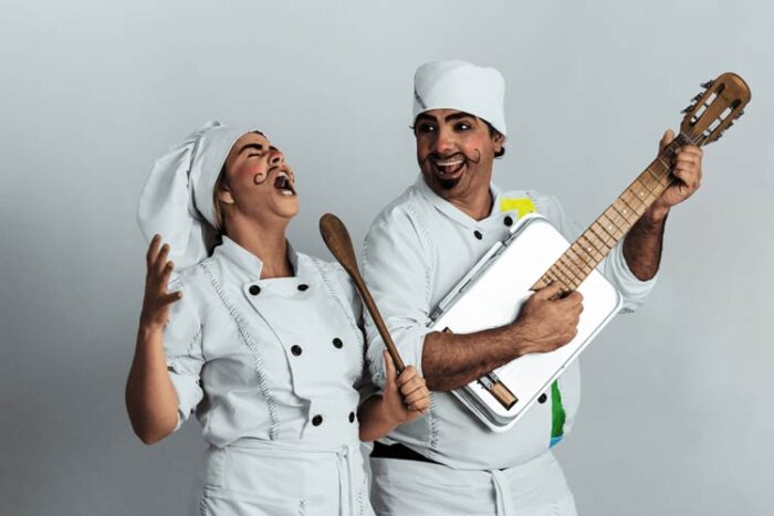 Banda Trupicada apresenta seu primeiro espetáculo teatral 1 trupicada