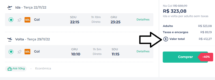 Voos de ida e volta para São Paulo por apenas R$ 412; veja ofertas 1 opa