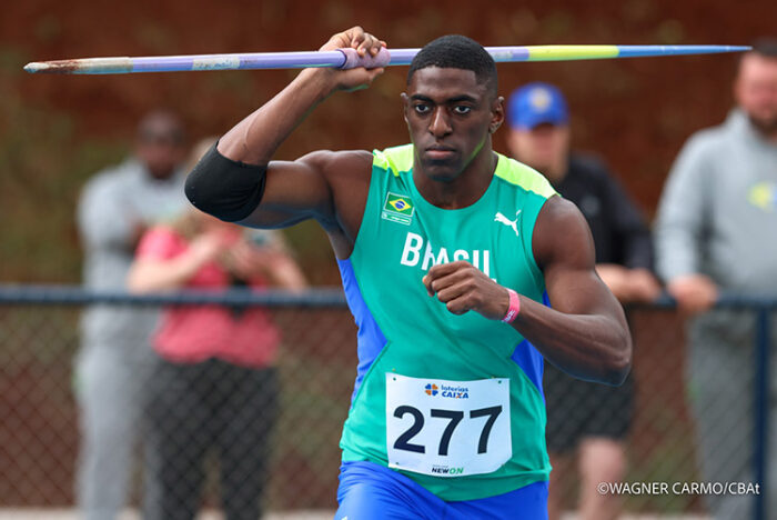 Luiz Maurício é campeão sul-americano sub-23 no lançamento de dardo 1 Luiz Mauricio Wagner Carmo CBAt 1