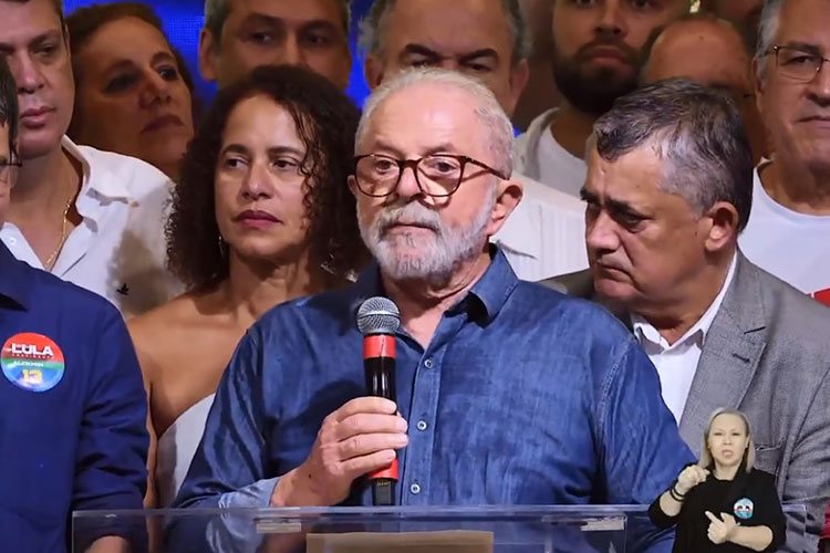 Lula discursa apos a vitoria reproducao facebook