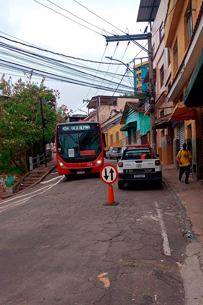 Rua Sao Bernardo mao dupla foto SMU