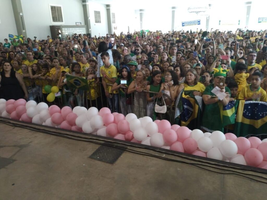 Michelle Bolsonaro e Damares Alves fazem campanha em Ubá neste sábado 1 WhatsApp Image 2022 10 22 at 16.27.21