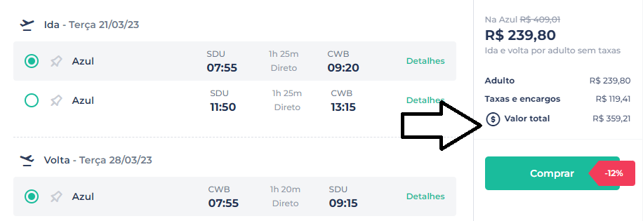 Voos de ida e volta para Curitiba por apenas R$ 359; veja ofertas 1 cwb2310