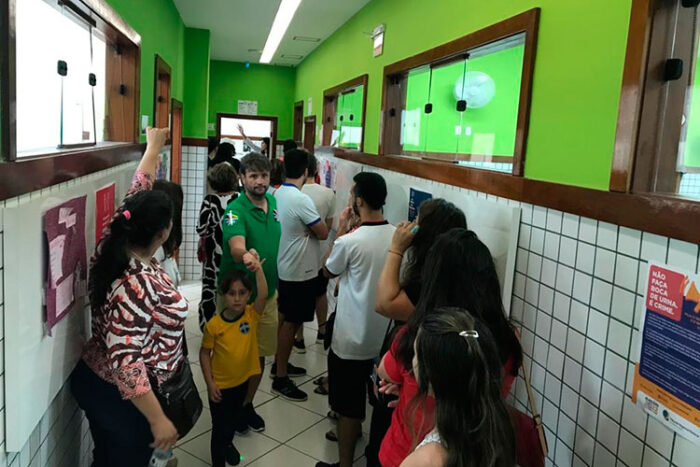 JF tem movimentação tranquila nos colégios eleitorais durante a manhã 2 eleicao jesuitas foto felipe couri