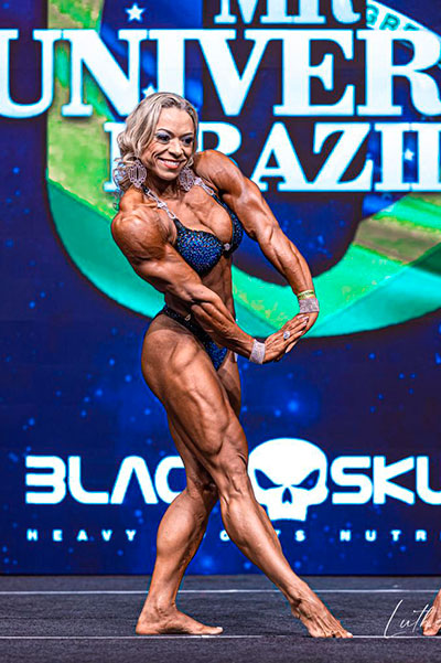 Ester Ferreira e Flávia Mendes disputam Mundial de Fisiculturismo na Espanha 3 Fisiculturista Ester foto Arquivo pessoal