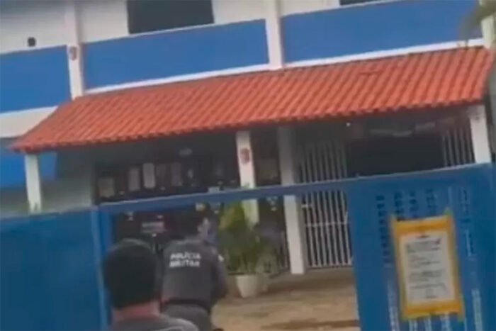 Duas escolas são alvos de tiros, que deixam mortos e feridos em Aracruz, no ES 1 ataque a escolas deixa mortos no es reproducao
