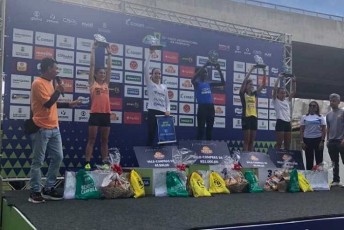 Amanda Oliveira Pampulha podio arquivo pessoal