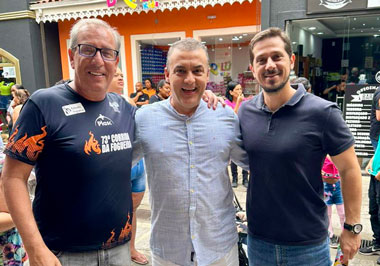 Coluna Cesar Romero - 28/12/2022 3 Marcelo Montenegro Luciano Sobrinho e Leonardo Matias 271222 enviada pelo CR