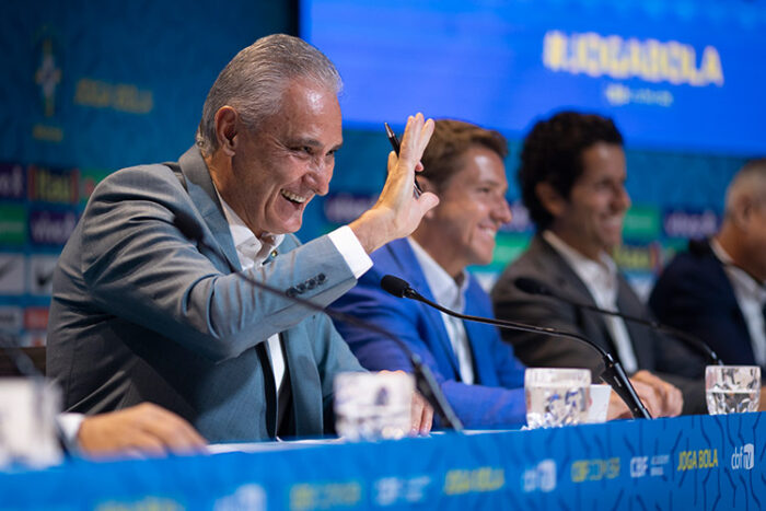 SELECAO BRASILEIRA TITE LUCAS FIGUEIREDO CBF