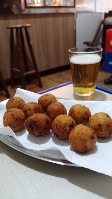 Buteco Edu Zequinha 5 Bolinho de bacalhau
