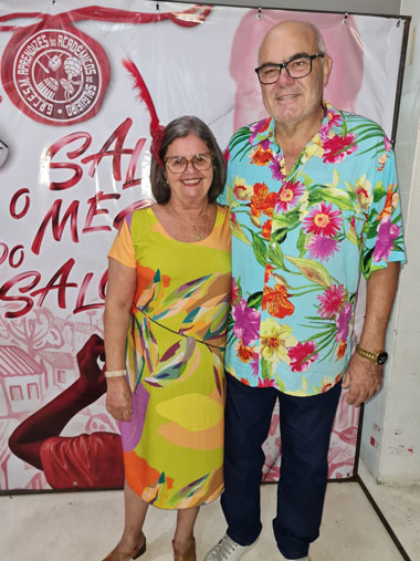 Coluna Cesar Romero - 15 e 16 de Janeiro de 2023 7 Cristina e Fernando Luiz Baldiotti 100123 enviada pela Giglia