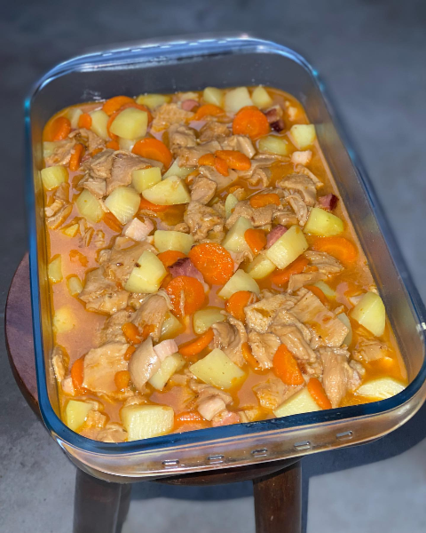 Dobradinha com Legumes Dobradinha com Legumes