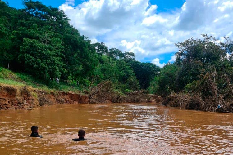 Corpo de criança que se afogou em Guarani é localizado 1 guarani