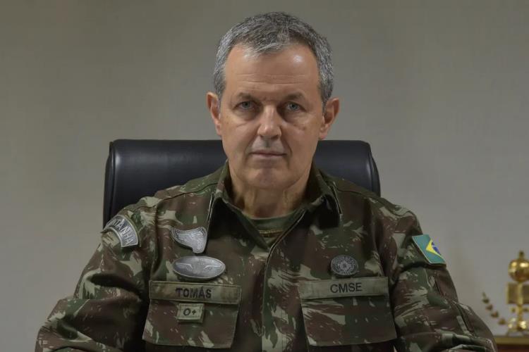 Tomás Miguel Miné Ribeiro Paiva — Foto Exército Brasileiro - Divulgação Tomás Miguel Miné Ribeiro Paiva — Foto Exército Brasileiro - Divulgação