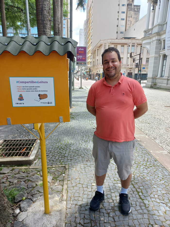 Funalfa retoma proposta para troca de livros no Centro de Juiz de Fora 2 hosseyn arquivo pessoal