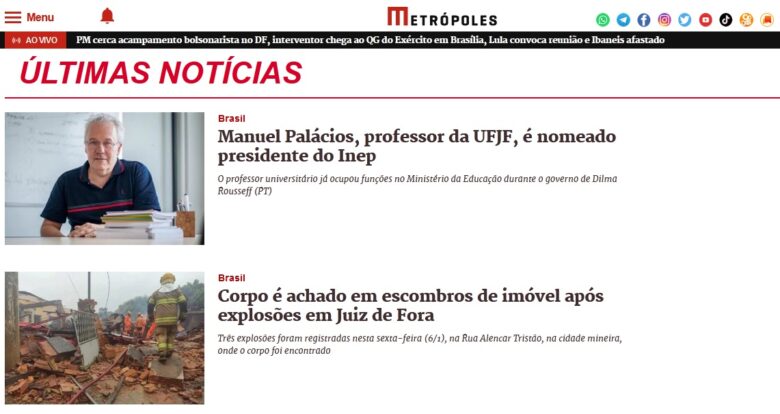 Tribuna de Minas inicia o ano com site de notícias reformulado 2 tm metropoles e1673266746393