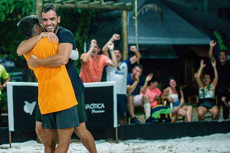 Open Beach Tennis acontece em Juiz de Fora neste fim de semana 1 Dupla beach tenis arquivo pessoal