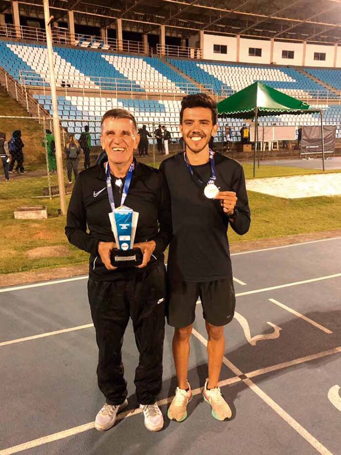 Projeto Cria UFJF intensifica treinos de atletismo em 2023 2 Jorge e Francisco arquivo pessoal