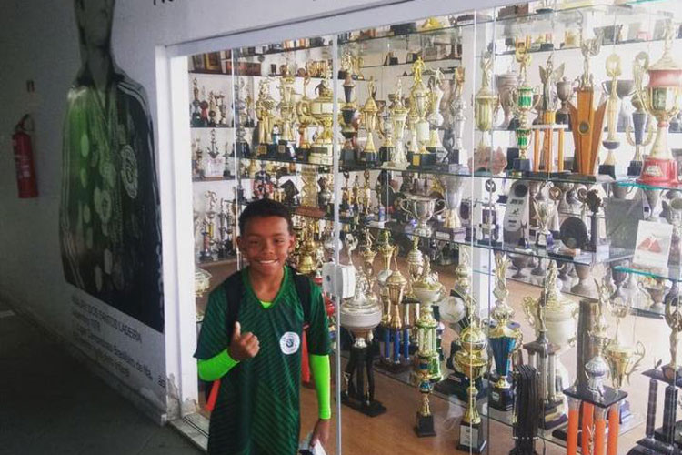 Com passagem pelo Sport, juiz-forano de 12 anos vai jogar no América-MG 1 Robert.jpg. Arquivo pessoal