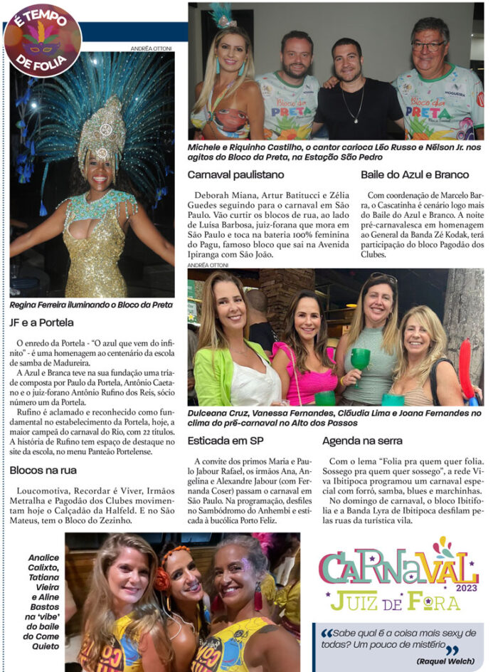 Coluna Cesar Romero - 16/02/2023 2 carnaval