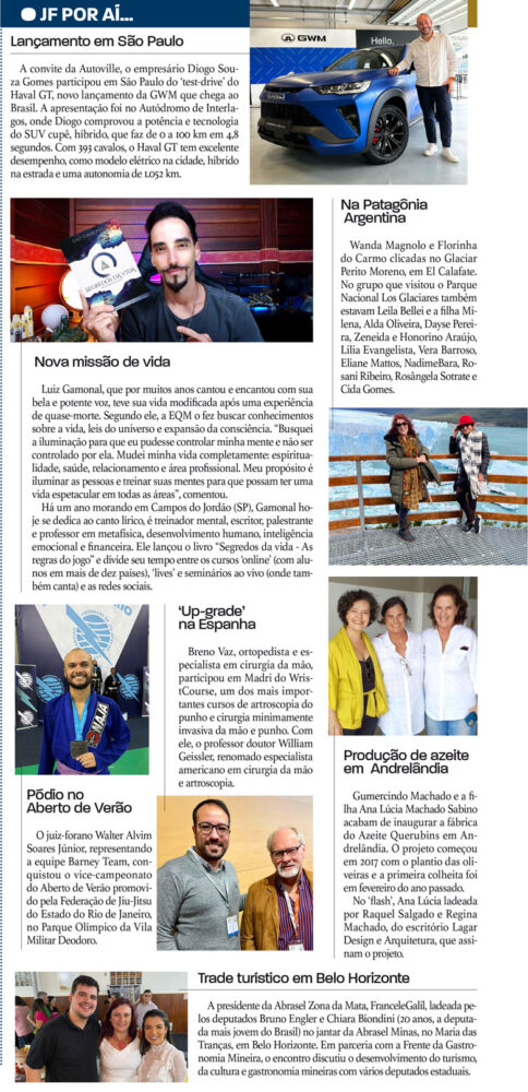 Coluna Cesar Romero - 19 e 20 de fevereiro de 2023 5 jf pro ai