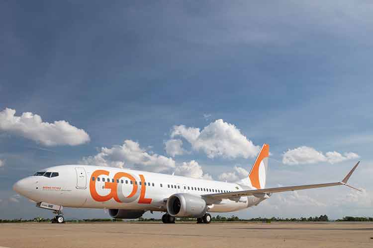 Gol volta a utilizar Boeing no Aeroporto Regional a partir deste domingo 1 Divulgacao Gol Linhas Aereas 737 8 MAX 1