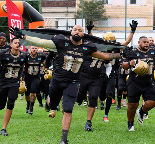 JF Imperadores estreia no Mineiro com vitória por 42 a 0 1 JF Imperadores foto giovanni nascimento