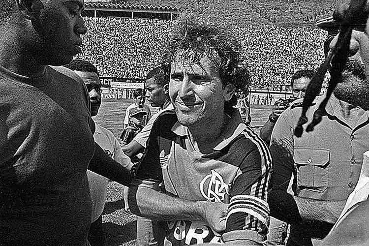 Zico 70 anos: as homenagens de quem idolatra o craque flamenguista 1 Zico Roberto Fulgencio Arquivo TM