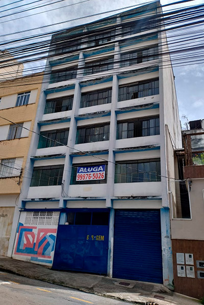 Prédio em que funcionava escola estadual, no Centro de JF, será leiloado 1 predio leiloado foto Divulgacao MGI