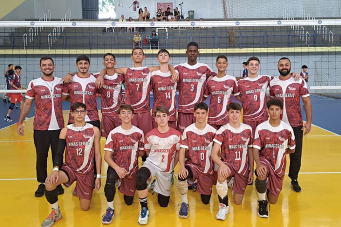 Juiz-foranos ficam em 5º no Brasileiro de vôlei com a Seleção Mineira 1 Selecao Mineira