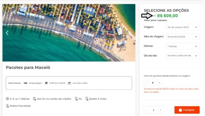 Sete dias de hospedagem mais passagens aéreas do Rio para Maceió por apenas R$ 609 1 MCAEIOTRI