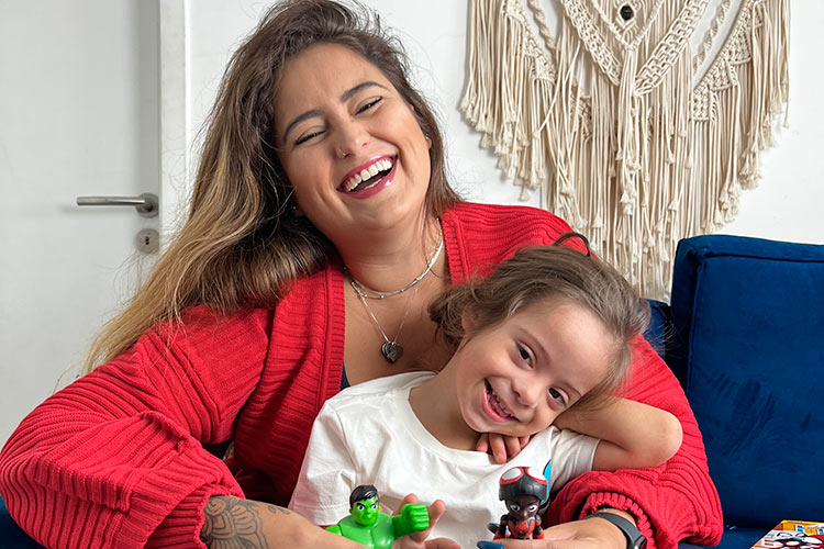 'Mães influenciadoras': mulheres se transformam em rede de apoio na internet 2 Tatah Favero arquivo pessoal