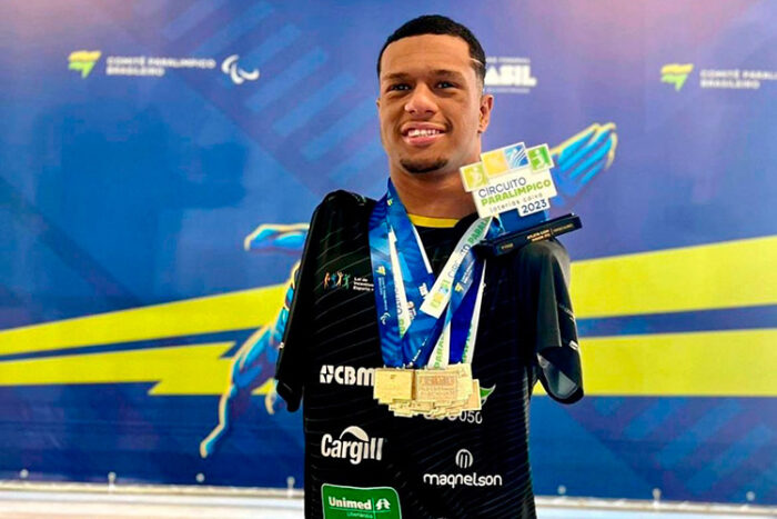 Nadadores de JF conquistam 18 ouros em competição nacional 1 gabrielzinho by reproducao instagram