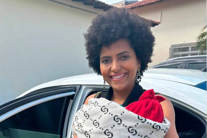 mae celebra nascimento da filha arquivo pessoal