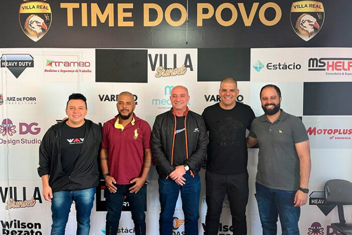 Villa Real apresenta treinador Paulo Neves e comissão técnica 1 villa real comissao by davi sampaio