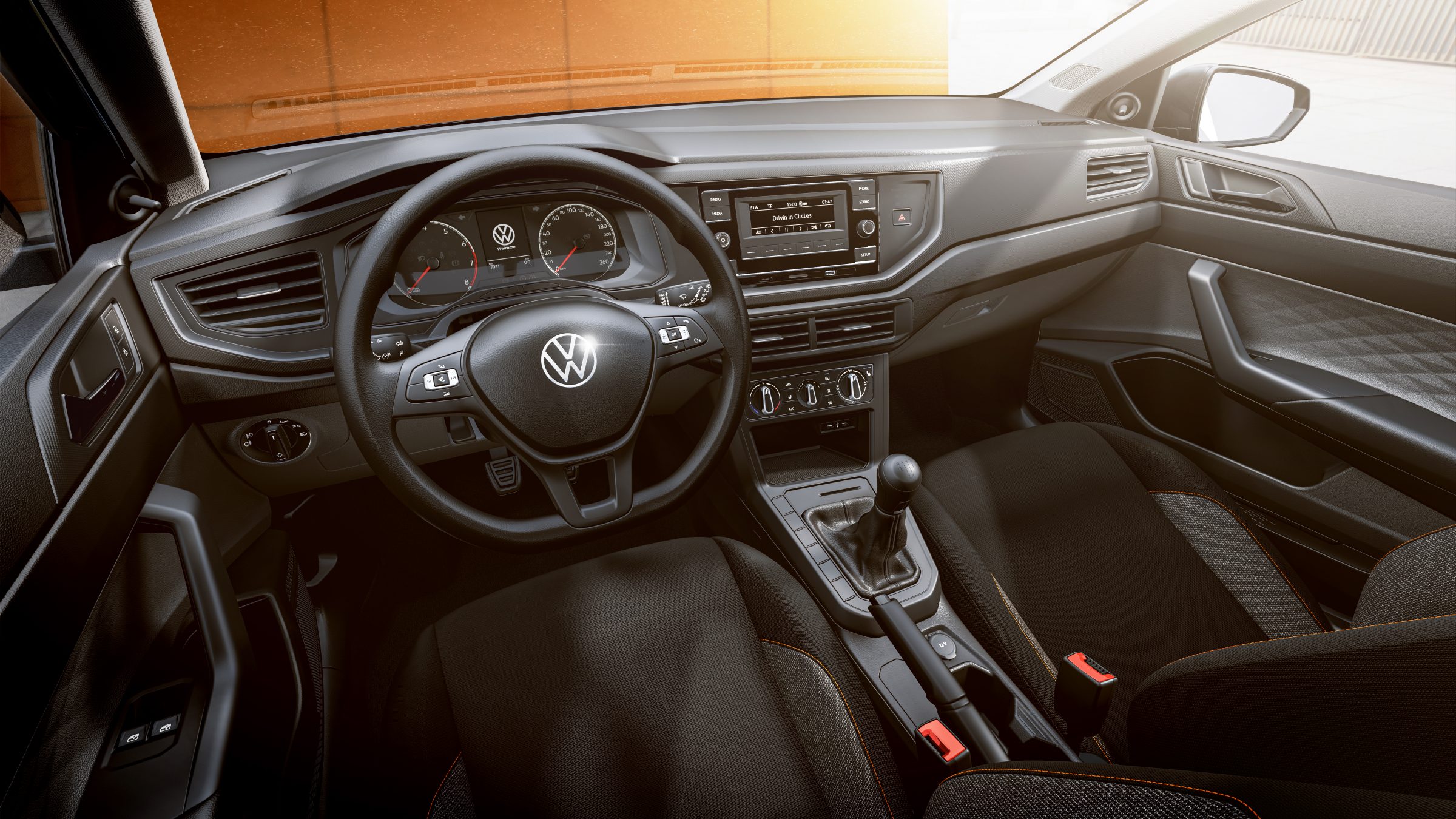 Volkswagem Polo 2024 ganha equipamentos, mas aumenta até R$ 3 mil 3 Volkswagem Polo 2024 - Foto:Divulgação