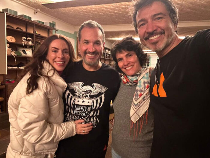 Coluna Cesar Romero - 23 e 24 de julho de 2023 13 Graziella e Helio Beltrao Bebel e Sergio Bara 210723 enviada pelo CR