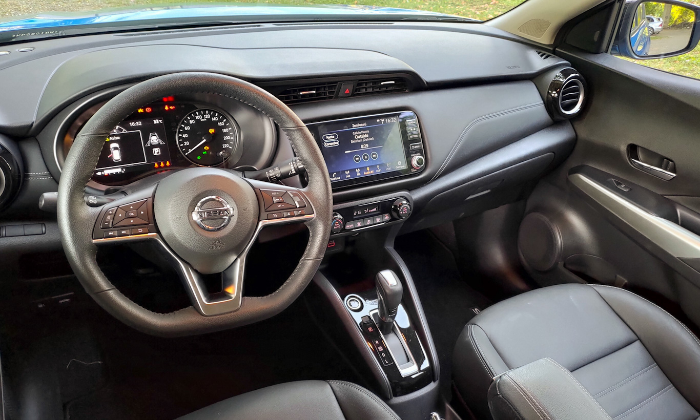 Nissan Kicks Exclusive 2024 - Motor, consumo e equipamentos 3 Interior Kicks Exclusive 2024 (Foto divulgação)