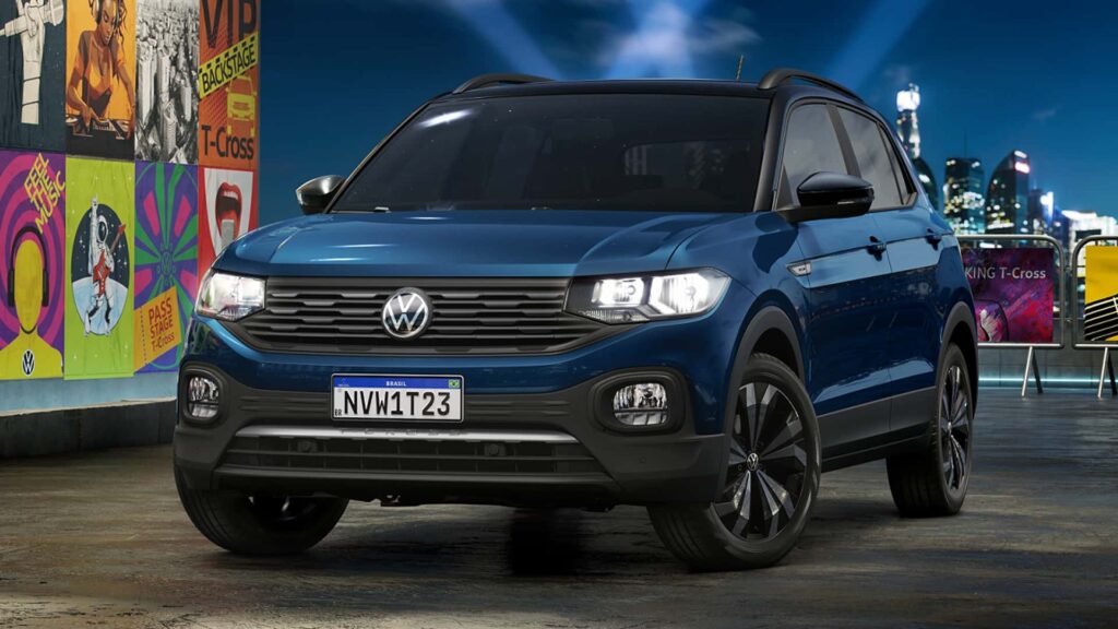 VW T-Cross The Town 2024 - Edição limitada tem apenas 3.000 unidades produzidas 5 VW T-Cross The Town - Foto:Divulgação