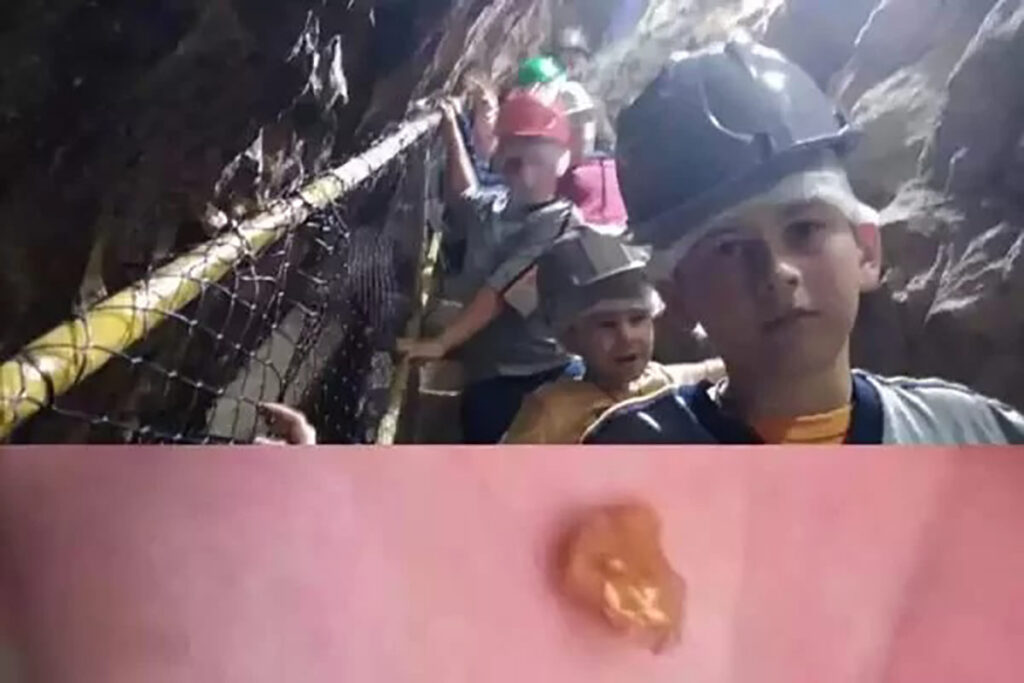 Aluno de 12 anos acha pepita de ouro durante excursão em mina inativa 1 aluno pepita ouro reproducao metropoles