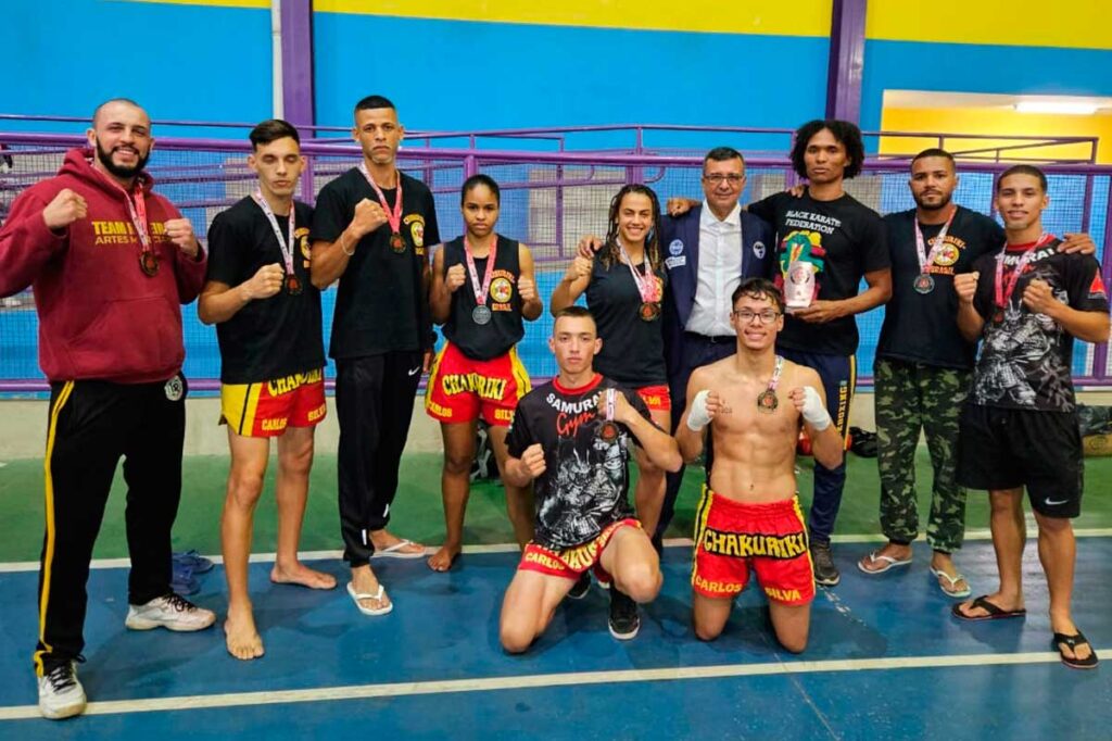 Atletas de JF conquistam medalhas no Campeonato Mineiro de Kickboxing 1 chakuriki by divulgacao