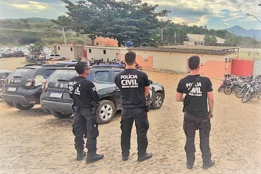 Homem é preso por extorsão mediante sequestro em Leopoldina 1 extorsao mediante sequestro leopoldina divulgacao policia civil